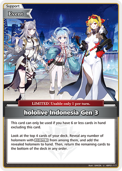 hololive Indonesia Gen ３
