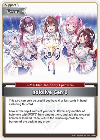 hololive Gen 0