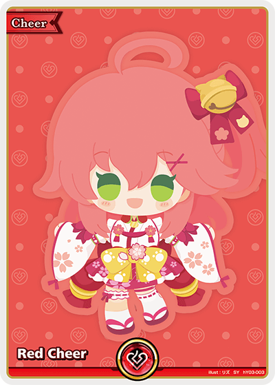 Red Cheer Card Red Cheer | CARD LIST | hololive OFFICIAL CARD GAME|hololive production