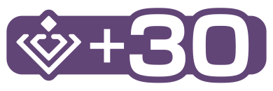紫+30
